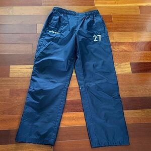 Navy Blue CCM Pants with Number 27